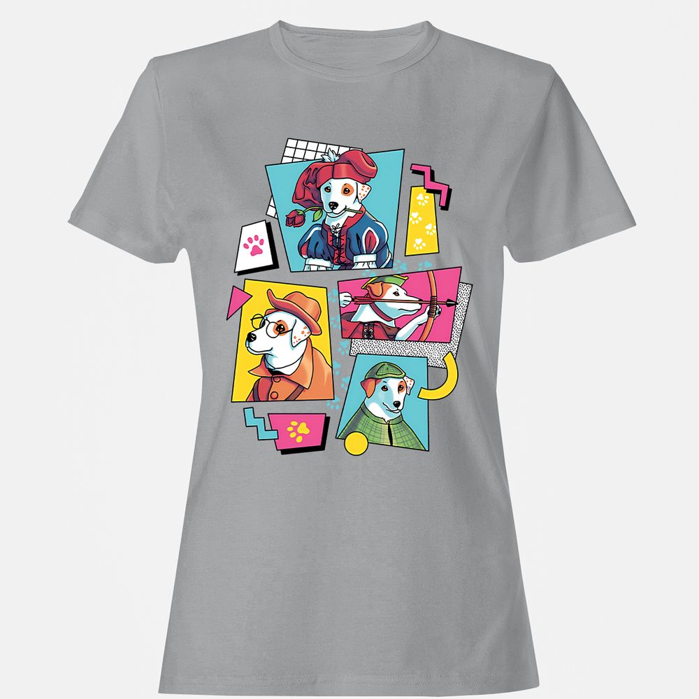 Women's T-Shirt - 9YUSUTKM - Sport Grey - 15