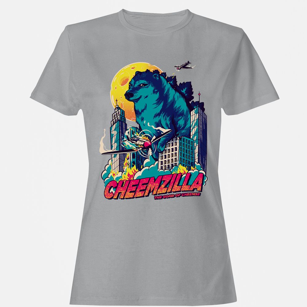 Women's T-Shirt - L333P5VJ - Sport Grey - 15