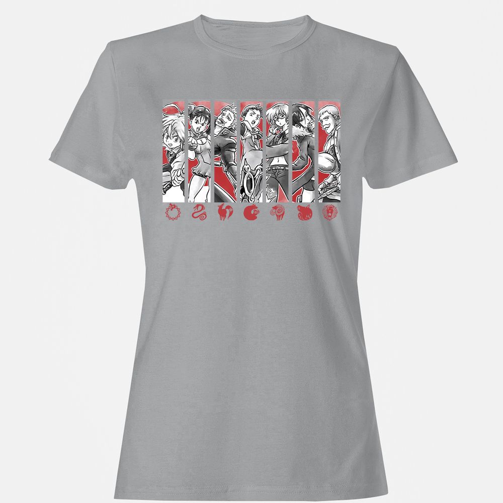 Women's T-Shirt - 82JQA7B2 - Sport Grey - 15