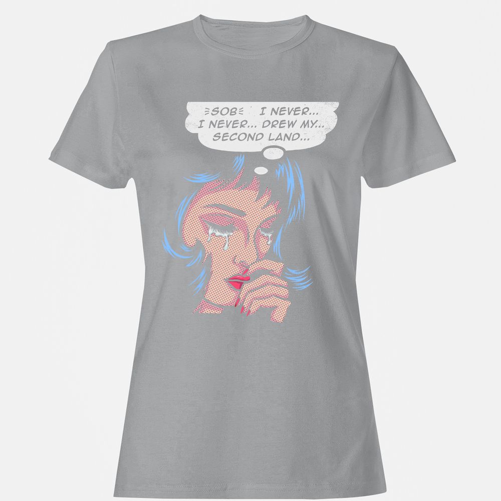 Women's T-Shirt - ZZ5J7JJE - Sport Grey - 15