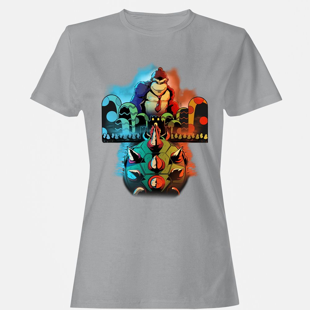 Women's T-Shirt - NF5MYKSZ - Sport Grey - 15