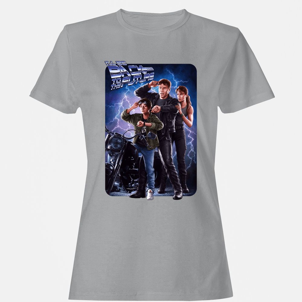 Women's T-Shirt - QB1G4DRN - Sport Grey - 15