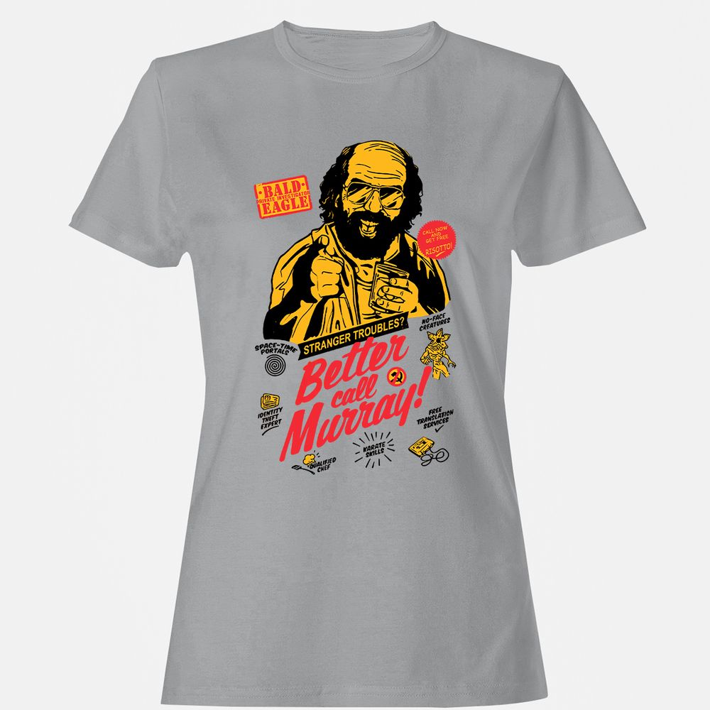 Women's T-Shirt - RU99P7PJ - Sport Grey - 15