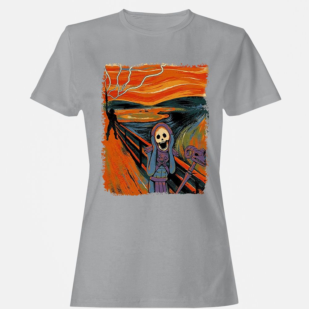 Women's T-Shirt - 1FLZSV48 - Sport Grey - 15