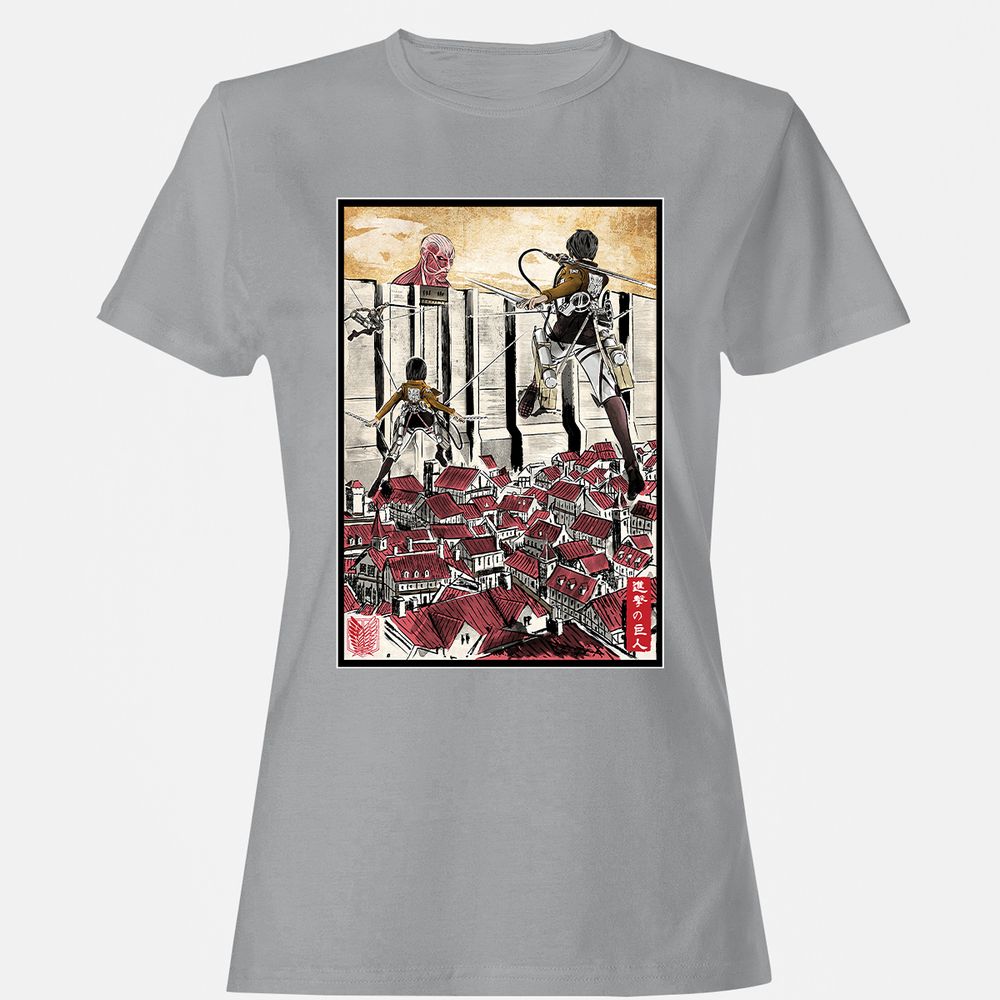 Women's T-Shirt - EJWCKTRY - Sport Grey - 15