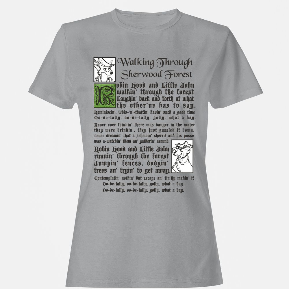 Women's T-Shirt - WWVJZNJY - Sport Grey - 15