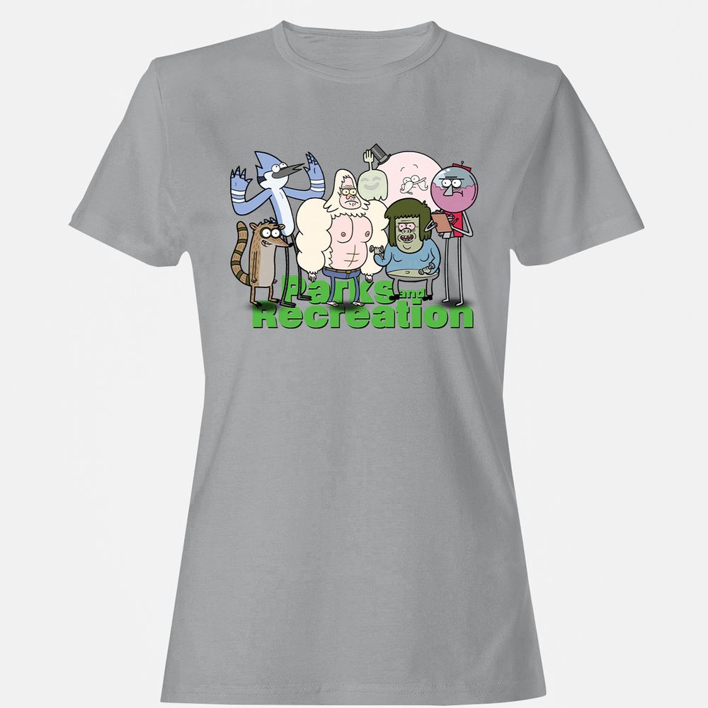 Women's T-Shirt - 5B6QSWMG - Sport Grey - 15