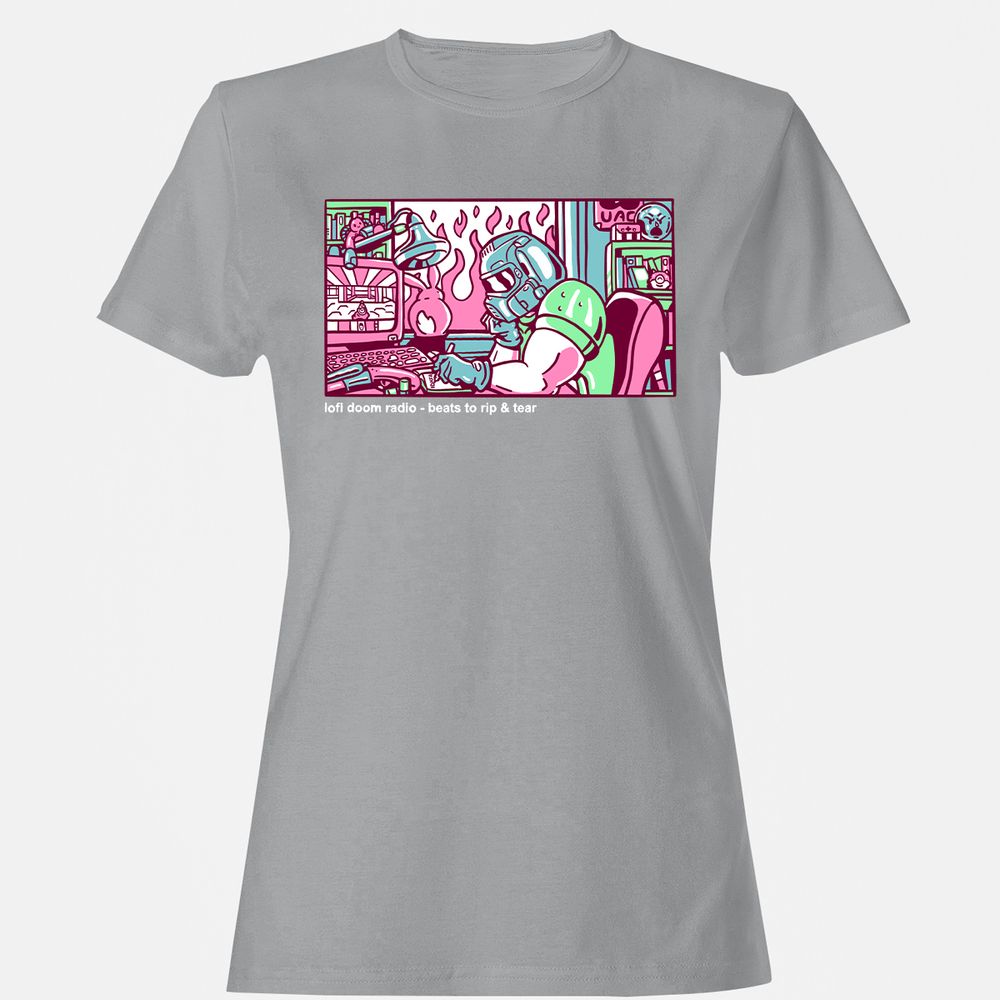 Women's T-Shirt - 3T1QUHZ9 - Sport Grey - 15