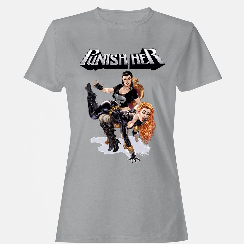 Women's T-Shirt - 7N5D7GK9 - Sport Grey - 15