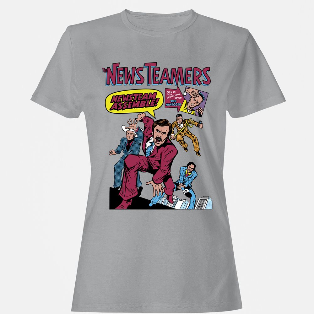 Women's T-Shirt - 8PPYDQF2 - Sport Grey - 15