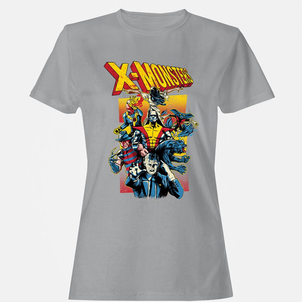 Women's T-Shirt - GK7VTGCM - Sport Grey - 15