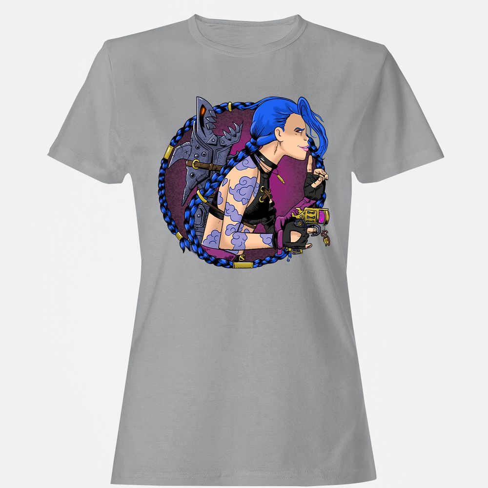 Women's T-Shirt - 1X7HGWCL - Sport Grey - 15