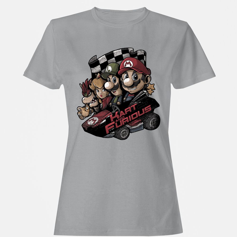 Women's T-Shirt - KVNQX68A - Sport Grey - 15