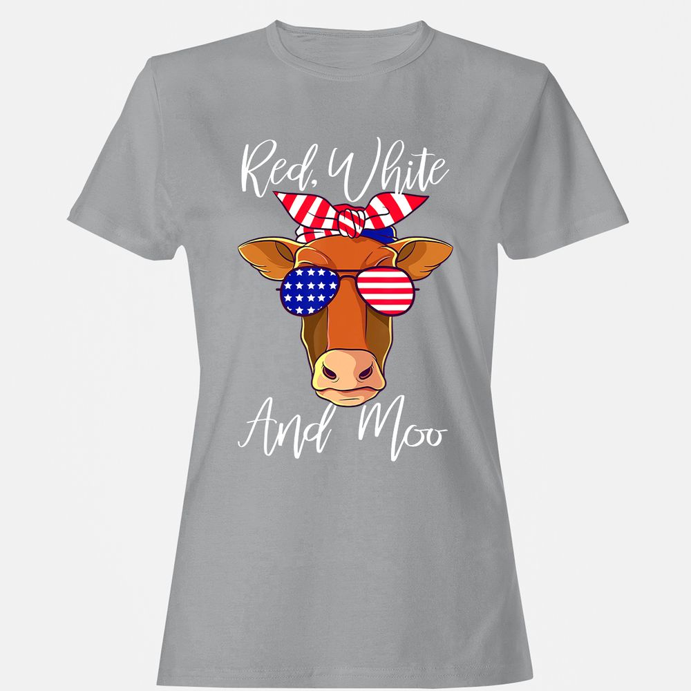 Women's T-Shirt - 7YH45XWV - Sport Grey - 15