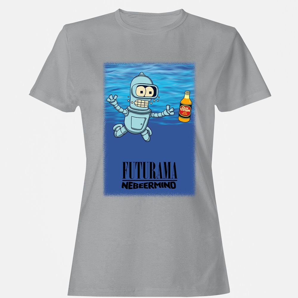 Women's T-Shirt - Q7EL8DZX - Sport Grey - 15