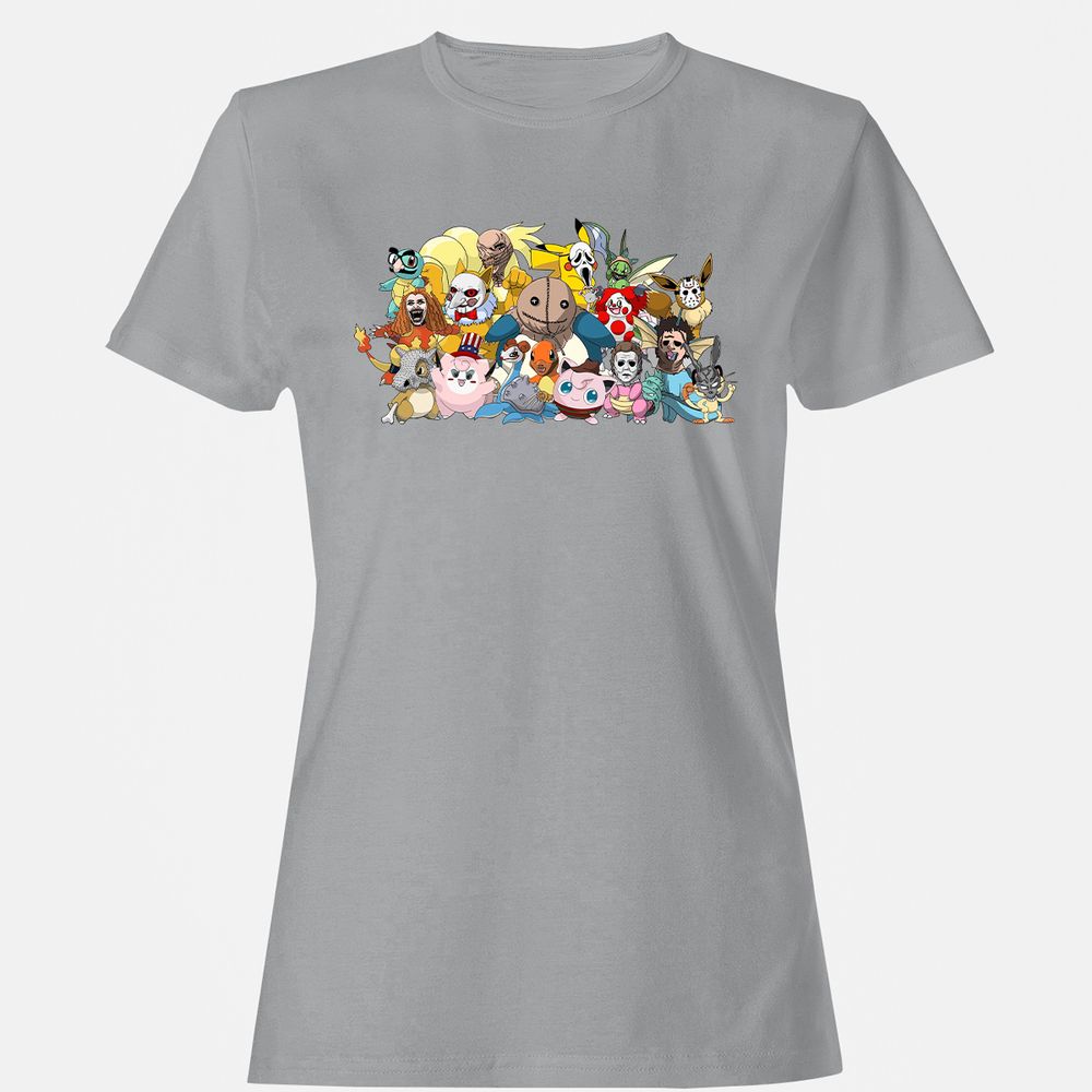 Women's T-Shirt - BE916ESK - Sport Grey - 15