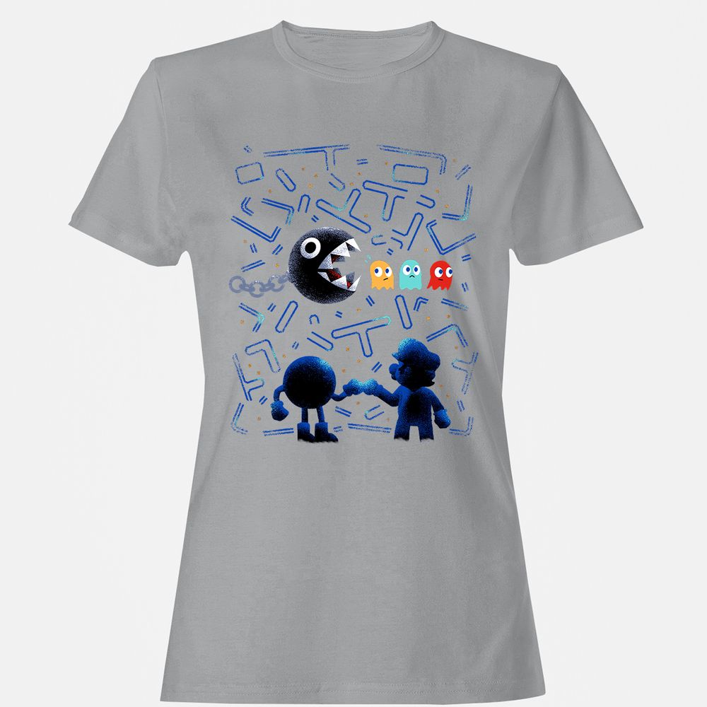 Women's T-Shirt - W1PSVKFV - Sport Grey - 15