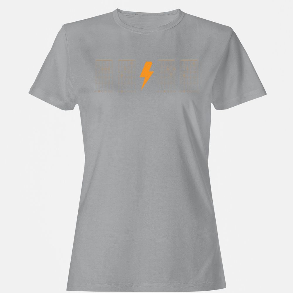 Women's T-Shirt - E77P27HX - Sport Grey - 15