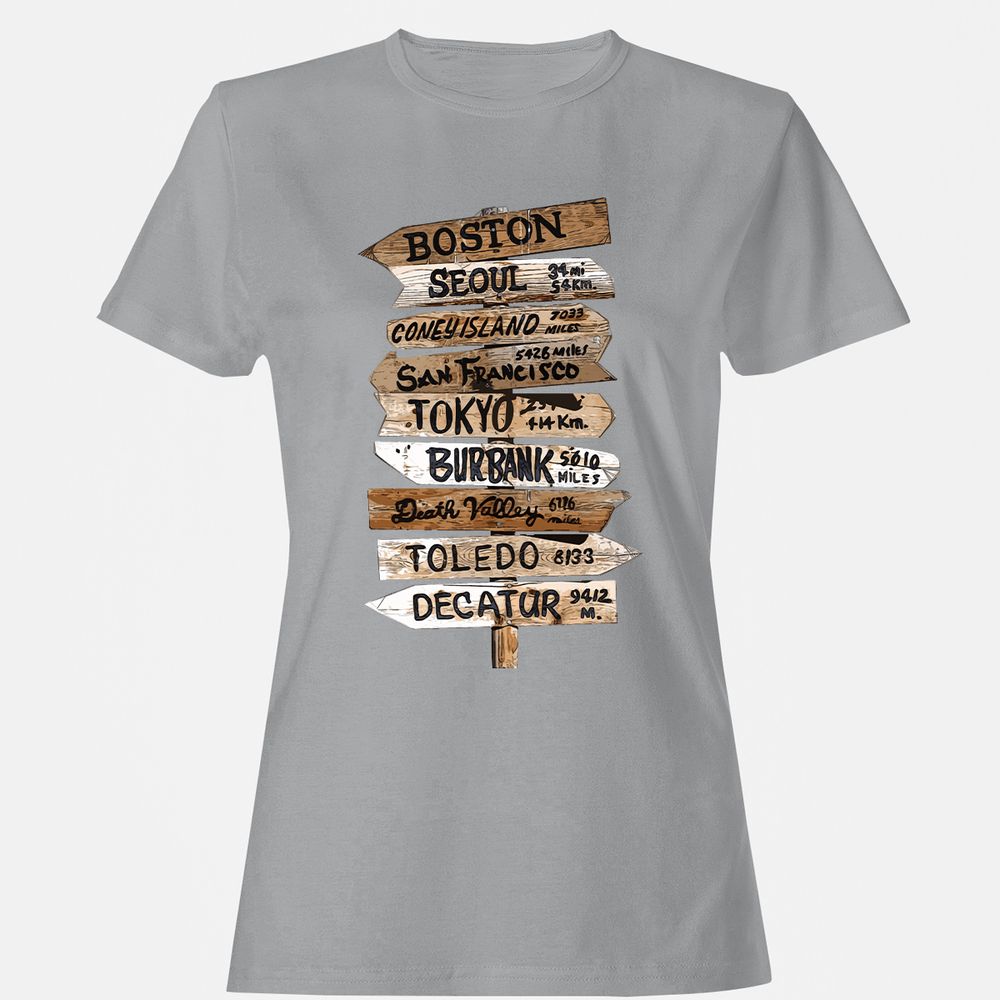 Women's T-Shirt - VGWEPE44 - Sport Grey - 15