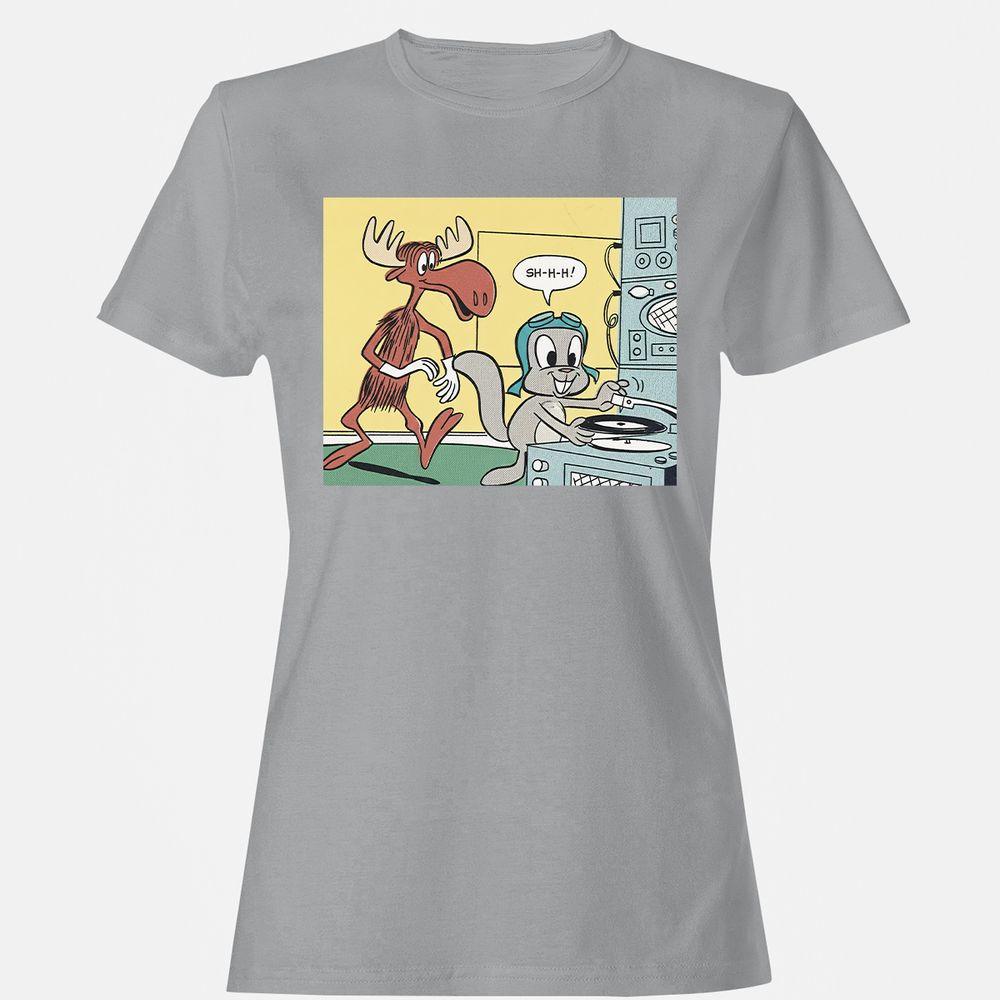 Women's T-Shirt - RNZFHAKQ - Sport Grey - 15