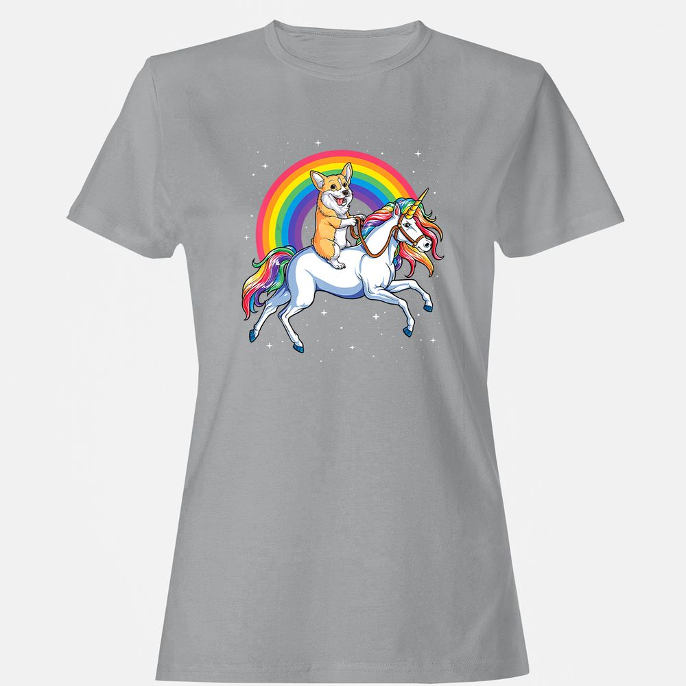 Women's T-Shirt - QVYRL5DG - Sport Grey - 15