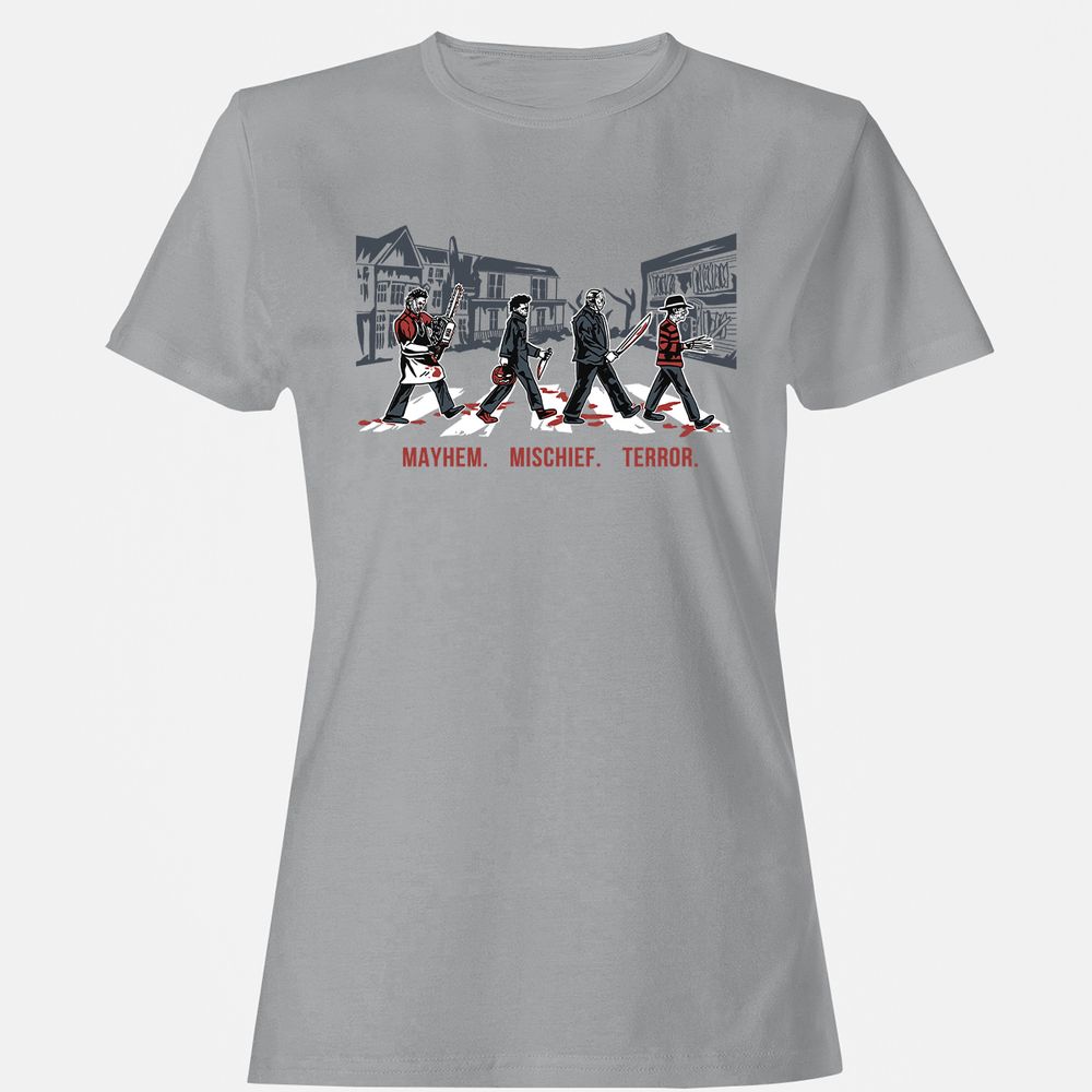 Women's T-Shirt - QEYV2LSL - Sport Grey - 15