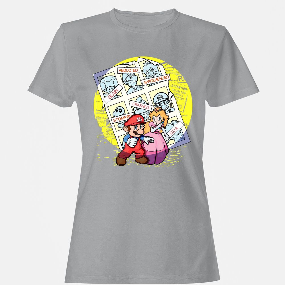 Women's T-Shirt - SKEBKXDE - Sport Grey - 15