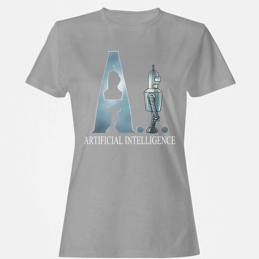 Women's T-Shirt - R6E9B95G - Sport Grey - 15