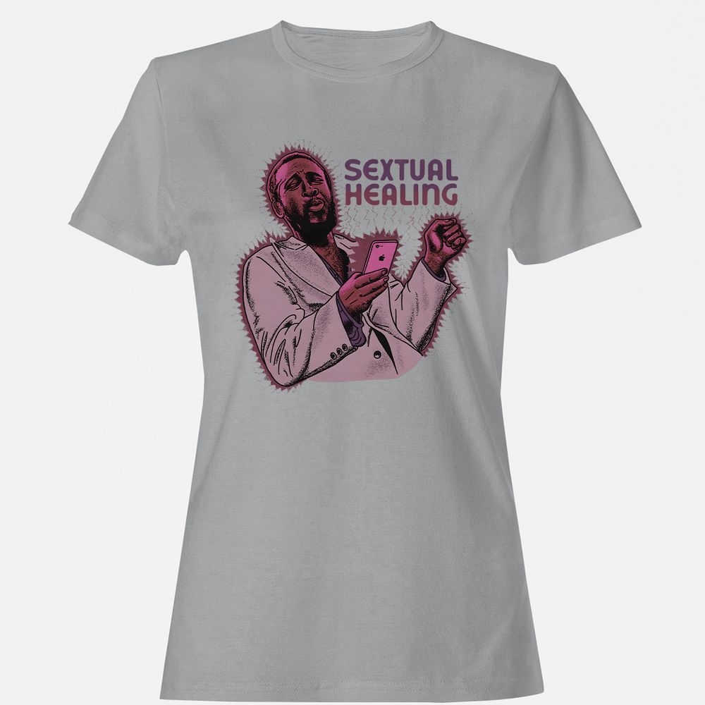 Women's T-Shirt - ELVJAS2D - Sport Grey - 15