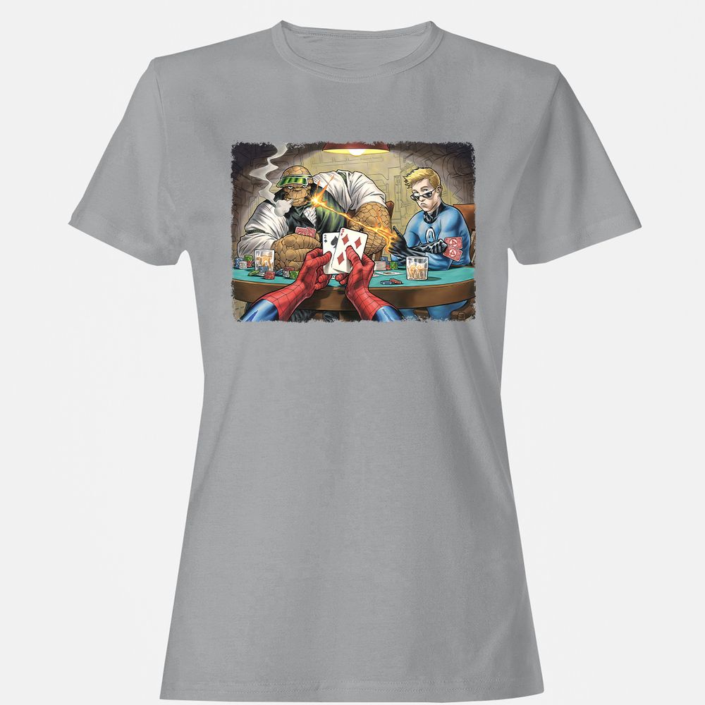 Women's T-Shirt - 8BZF2ZR9 - Sport Grey - 15