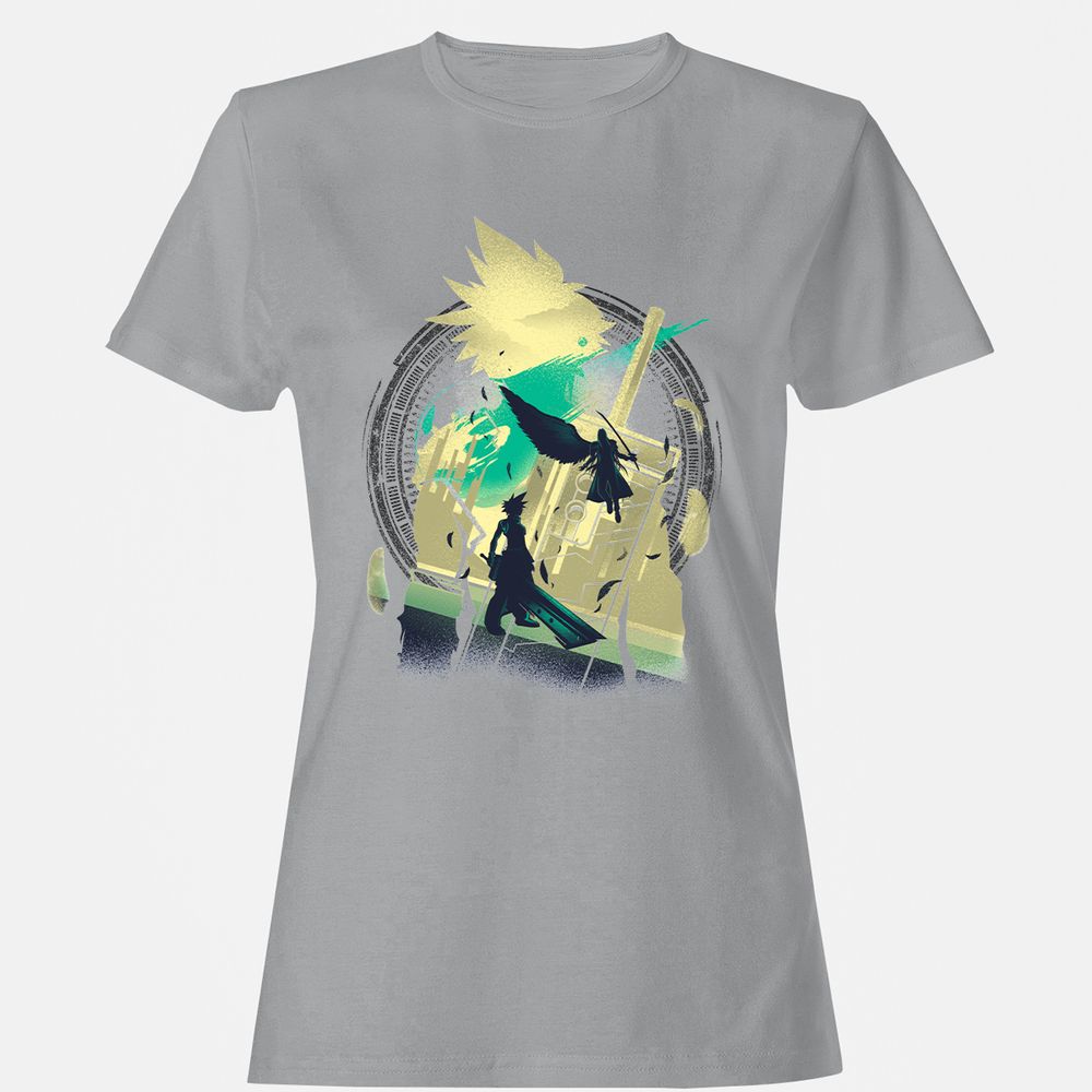 Women's T-Shirt - RLKQPBRR - Sport Grey - 15