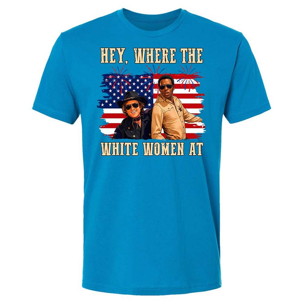Hey Where The White At - Turquoise - 15