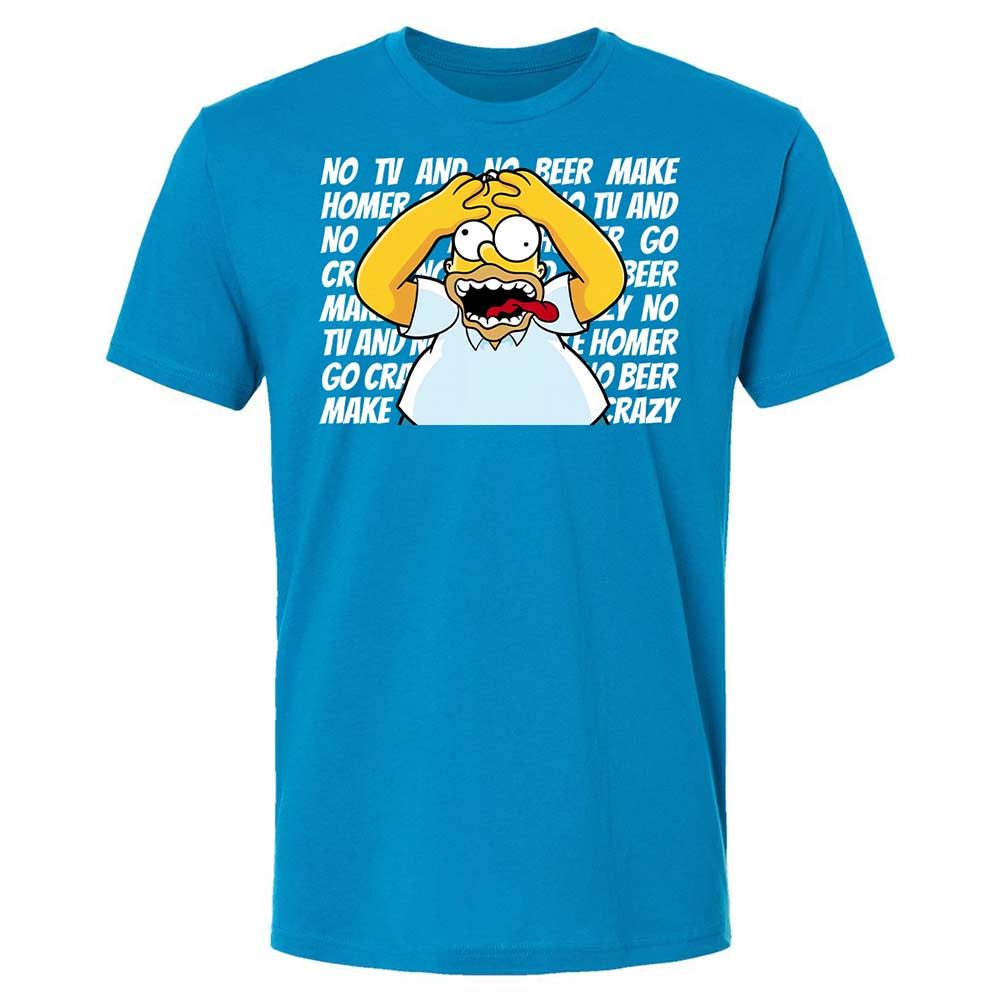No TV and No Beer Make Homer Go Crazy - Turquoise - 15