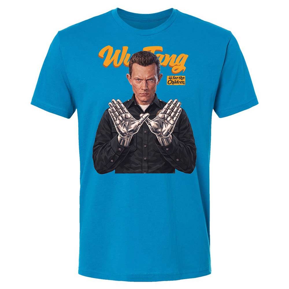 Premium Unisex T-Shirt - Black - Turquoise - 15