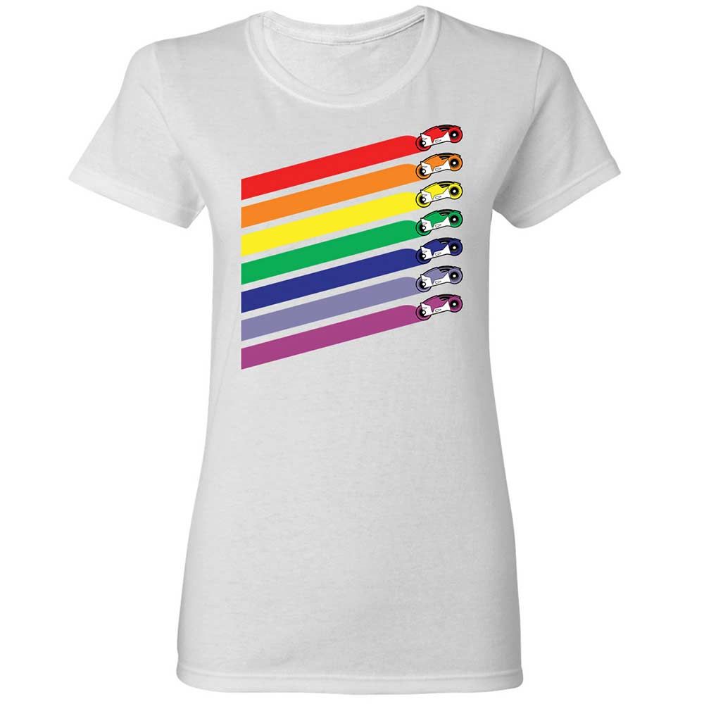 Race The Rainbow - White - 15