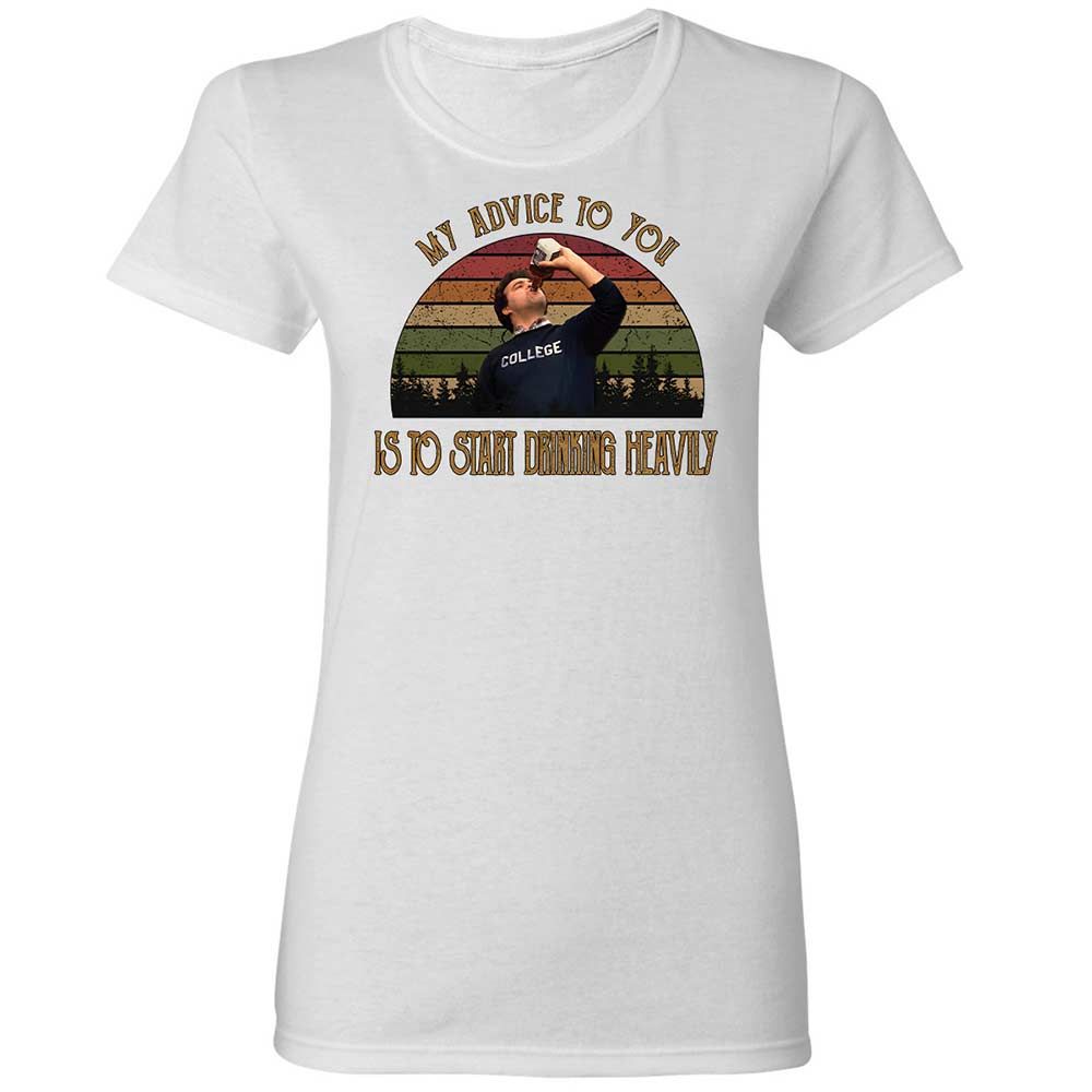 Women's T-Shirt - XFMKLZT8 - White - 15