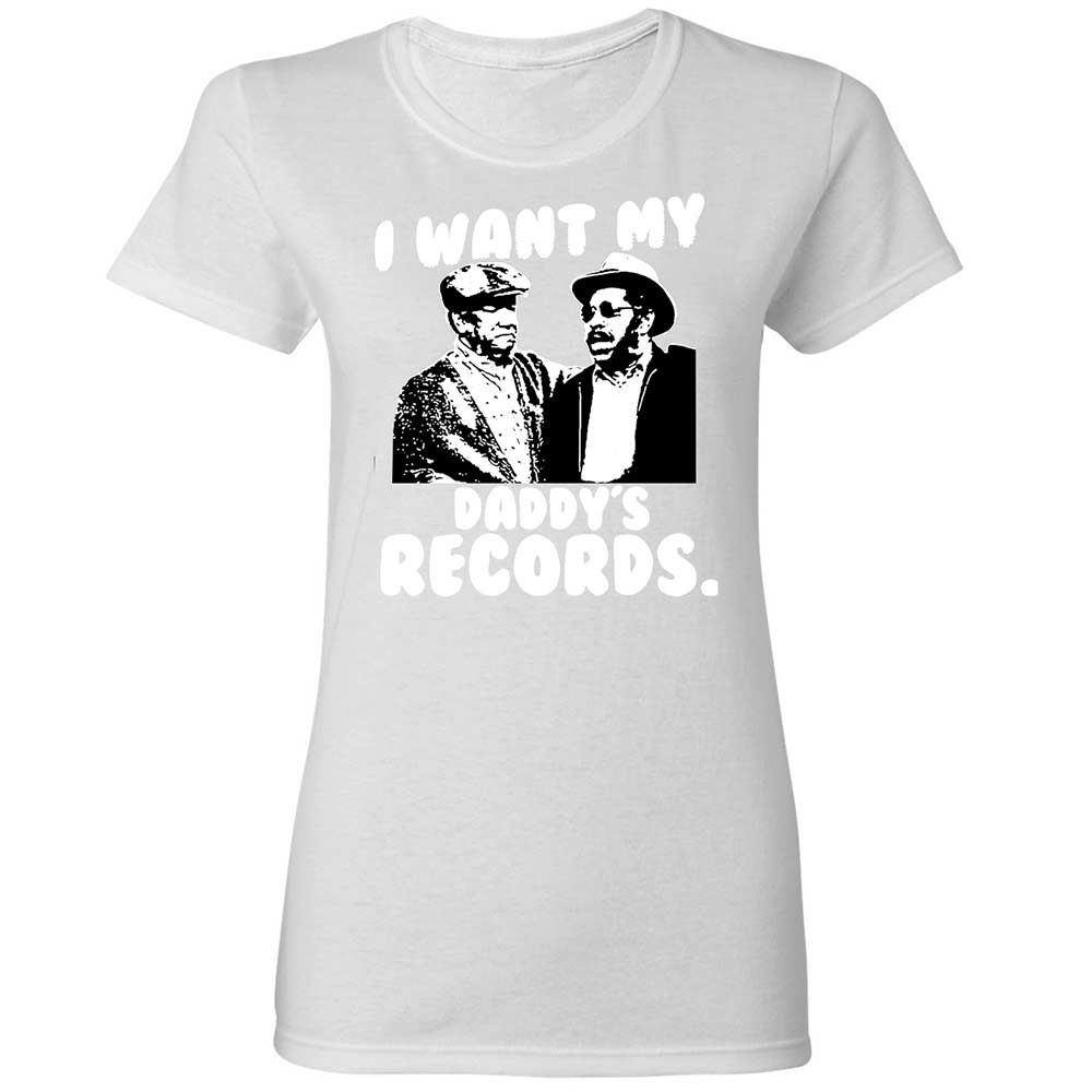 I Want My Daddy's Records - White - 15