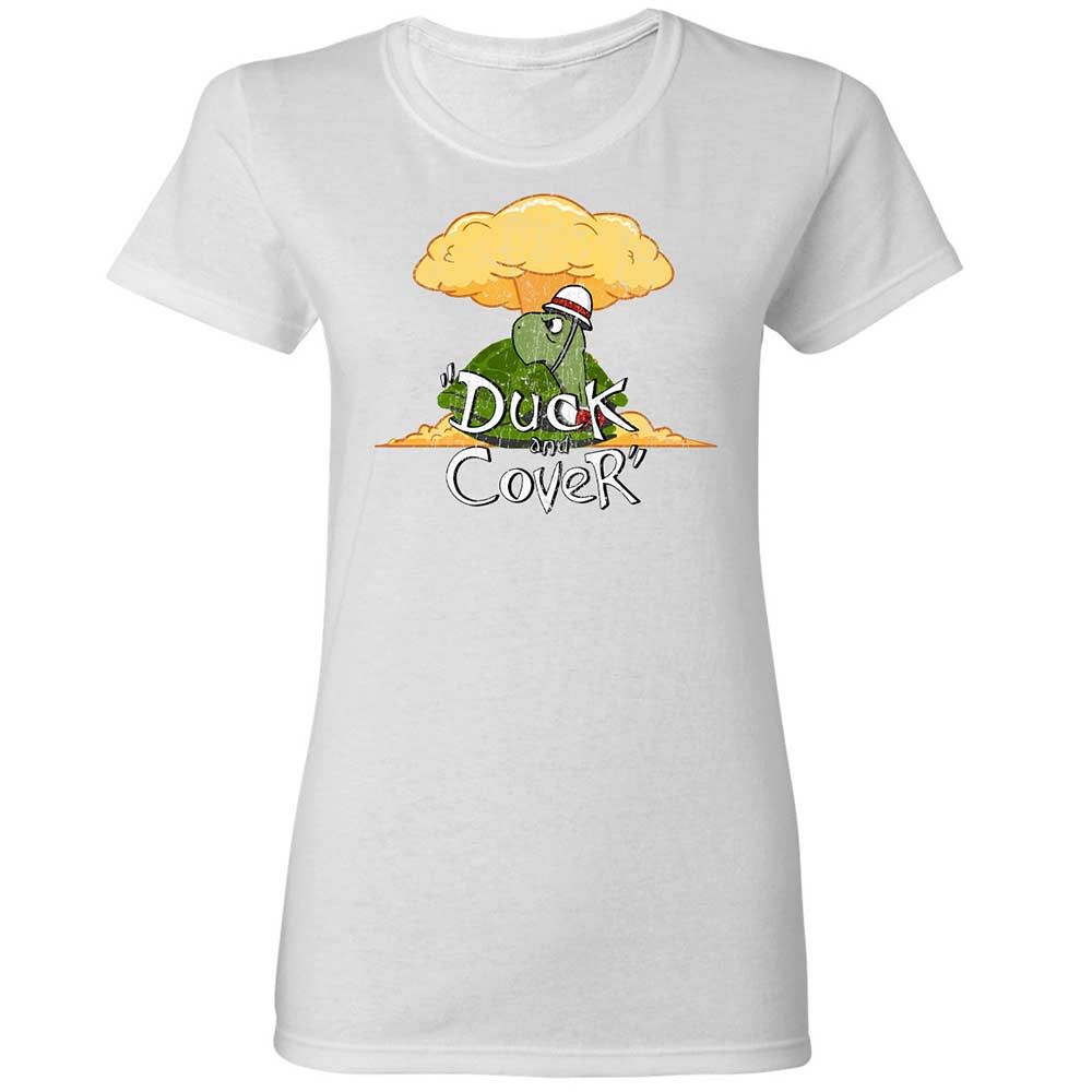 Women's T-Shirt - XCGZDNXH - White - 15