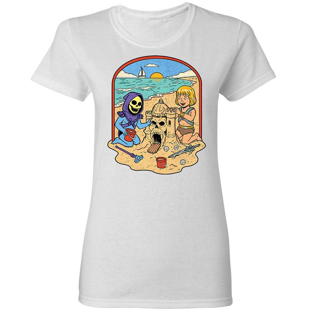 Women's T-Shirt - YNUF8AXW - White - 15