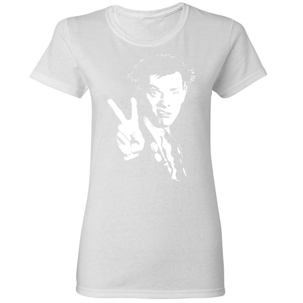 Women's T-Shirt - Black - White - 15