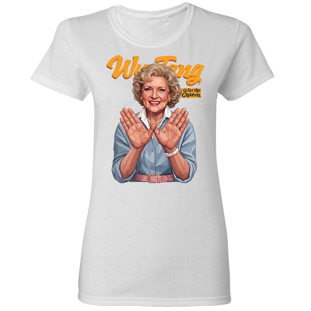 Stay golden and for the children - White - 15
