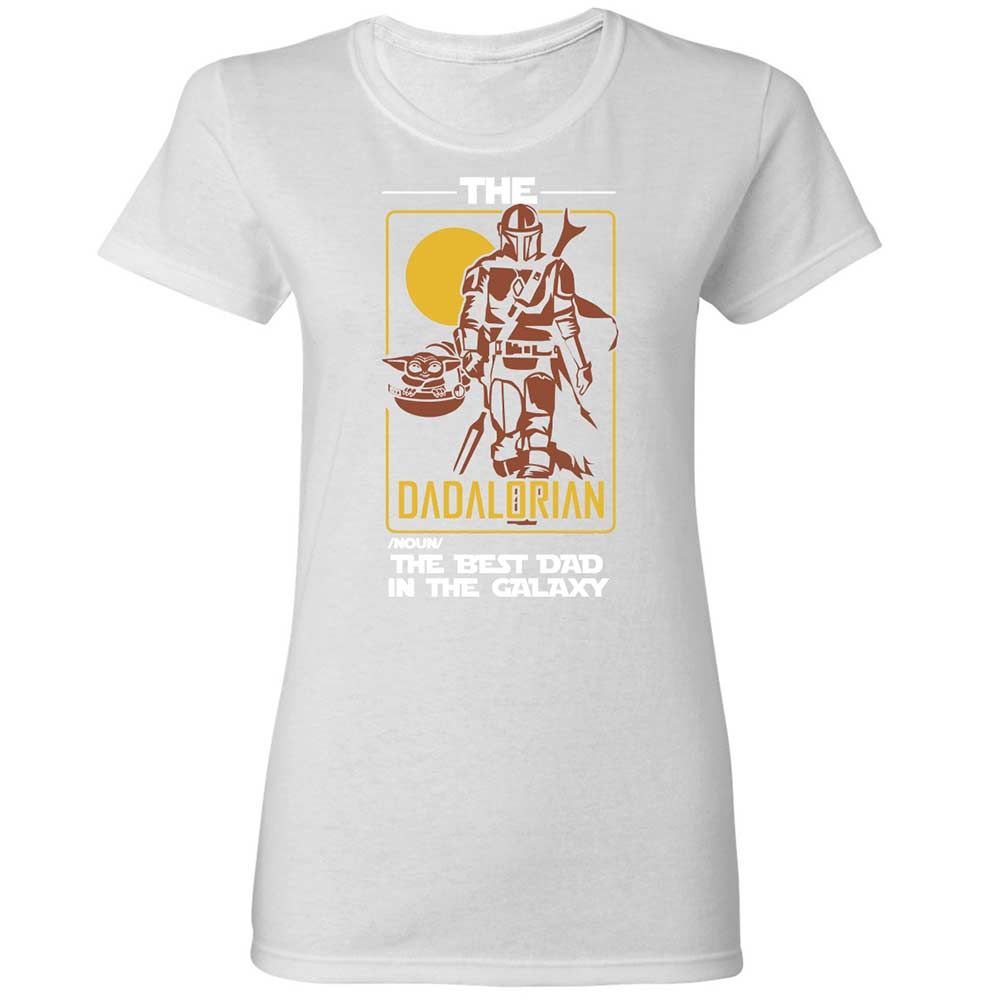 The Dadalorian The Best Dad In The Galaxy - White - 15