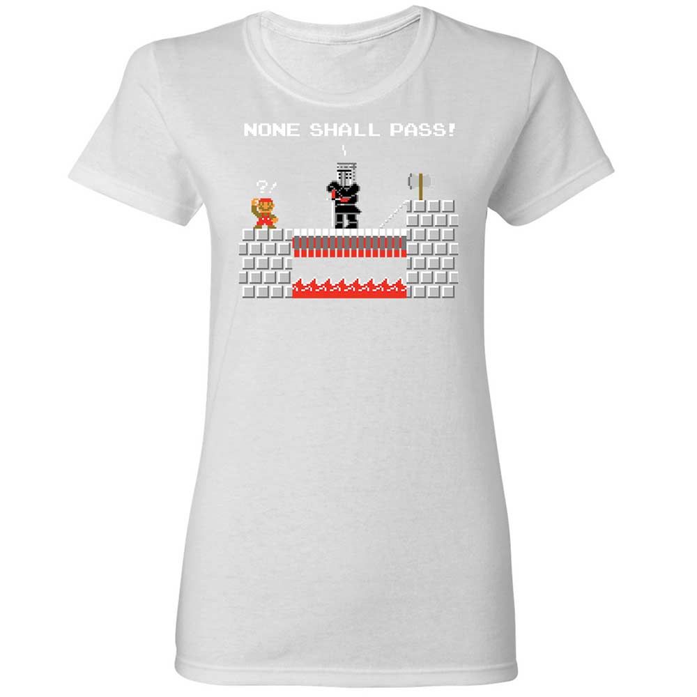 No Plumbers Shall Pass - White - 15