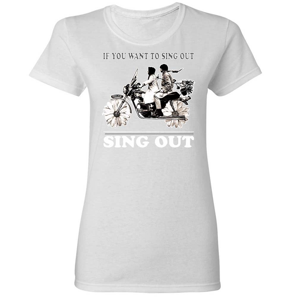 If you want to sing out, sing out - White - 15