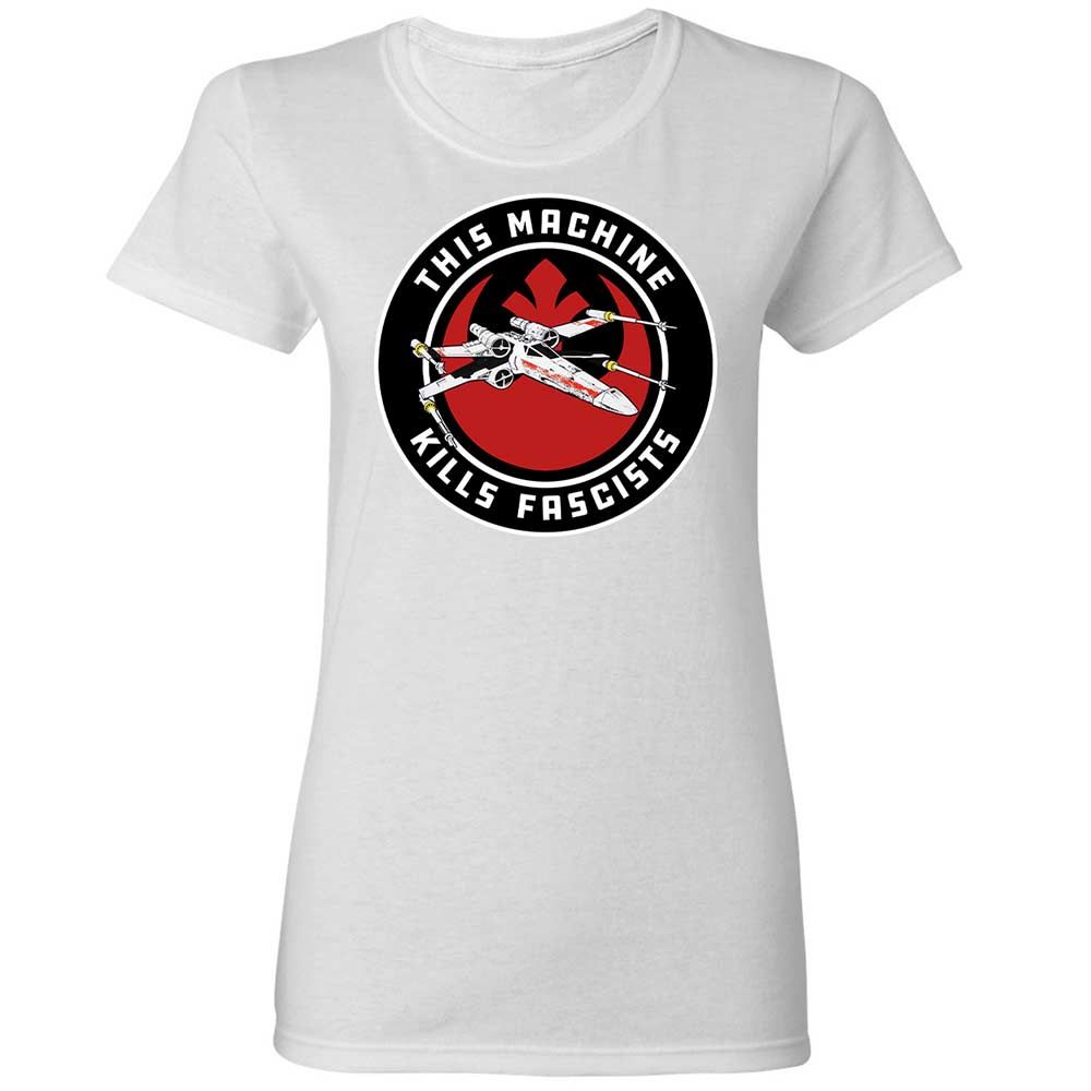 This Machine Kills Fascists - White - 15