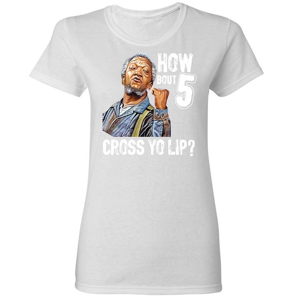 How bout 5 cross yo lip - White - 15