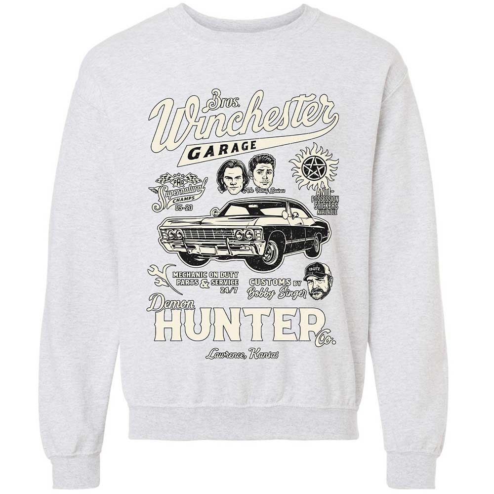 Classic Unisex Sweatshirt - B6335ETU - Ash - 16
