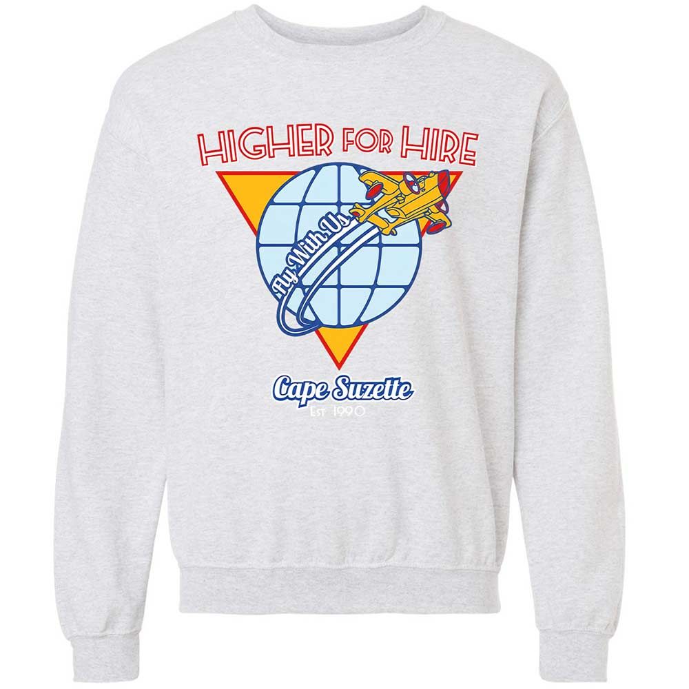 Higher For Hire - Ash - 16
