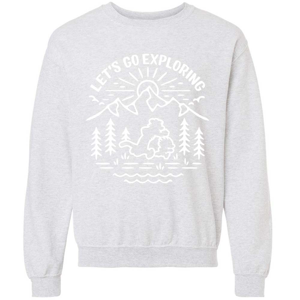 Classic Unisex Sweatshirt - TV47FCJG - Ash - 16