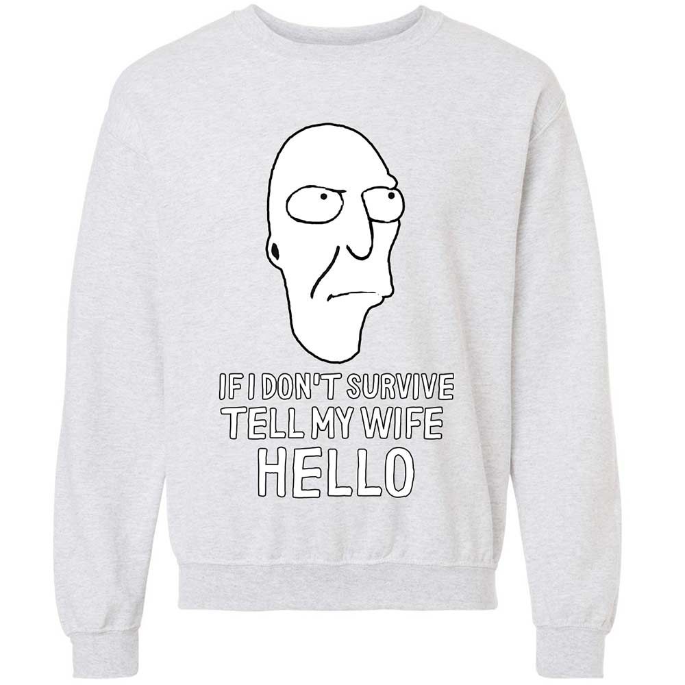 Classic Unisex Sweatshirt - 69ARHAX6 - Ash - 16